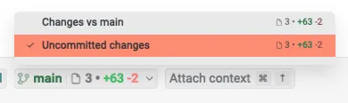 Changing diff view from the terminal input.